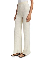 Malecon Cotton Mid-Rise Pants