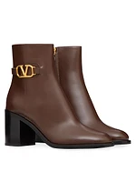 VLogo Signature Calfskin Ankle Boots 75MM