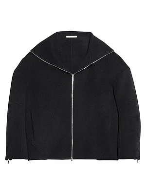 Wool Hooded Coat