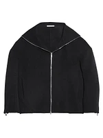 Wool Hooded Coat