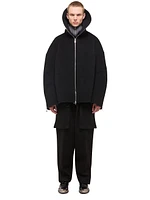 Wool Hooded Coat