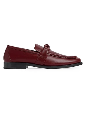 Astaire Leather Knot Loafers
