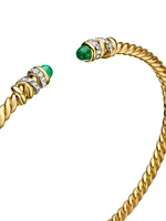 Petite Helena Cablespira Bracelet 18K Yellow Gold