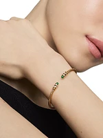Petite Helena Cablespira Bracelet 18K Yellow Gold