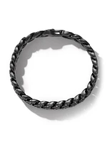 Curb Chain Bracelet Black Titanium