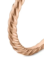 DY Cable Band Ring 18K Rose Gold, 2mm