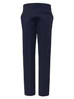 Wool Flat-Front Trousers