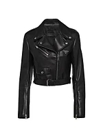 Nappa Leather Biker Jacket