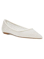 Emilia Mesh & Leather Flats