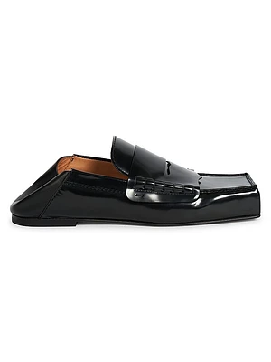 Les Mocassins Carre Leather Loafers