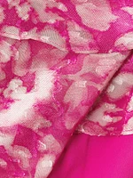 Isadora Floral Wrap High-Low Dress
