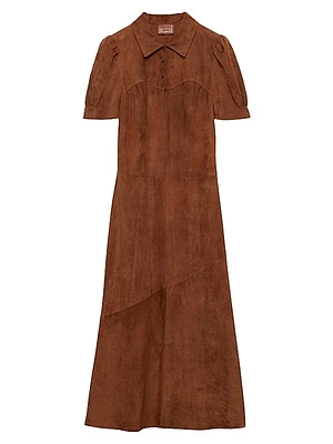 Suede Dress