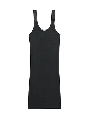 Scoopneck Knit Minidress