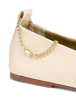 Augusta Leather Ballet Flats