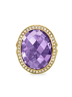 Albion Oval Ring 18K Yellow Gold