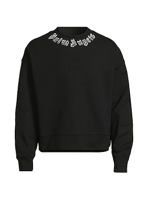 Neck Logo Crewneck Sweatshirt