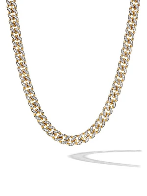 Curb Chain Necklace 18K Yellow Gold
