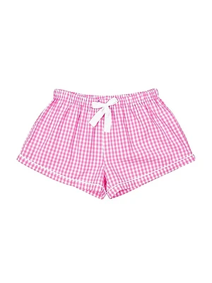 Women's Hepburn Gingham Boxer Shorts