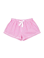 Women's Hepburn Gingham Boxer Shorts