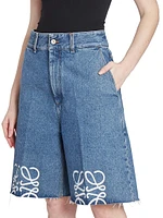 Anagram Denim Shorts