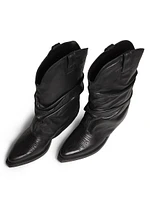Zachy 40MM Leather Booties