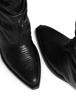 Zachy 40MM Leather Booties