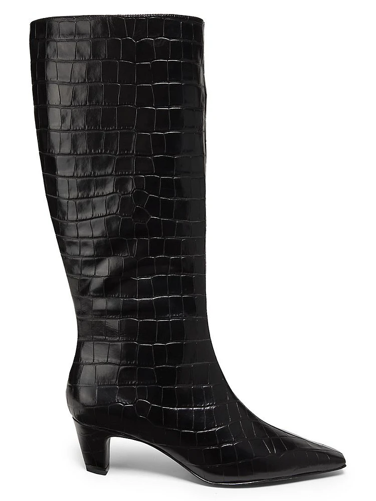 Dellia 65MM Leather Boots