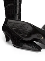 Dellia 65MM Leather Boots