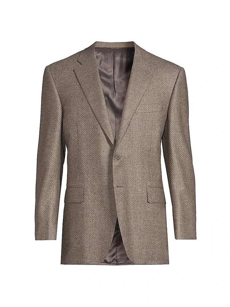 Single-Breasted Wool Sportcoat