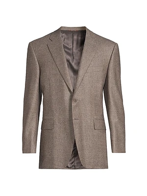 Single-Breasted Wool Sportcoat