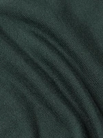 Wool Contrast Crewneck Sweater