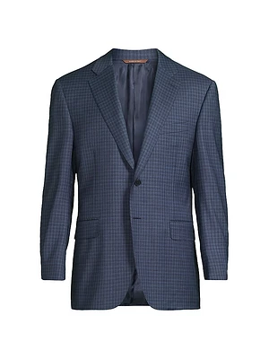 Mid Check Wool Sport Coat