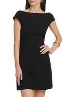Soleil Stretch Cotton-Blend Minidress