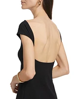Soleil Stretch Cotton-Blend Minidress