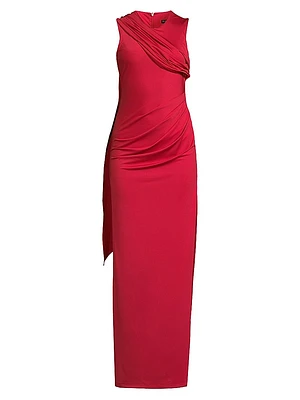 Aruna Draped Maxi Dress