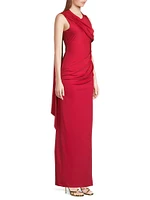 Aruna Draped Maxi Dress