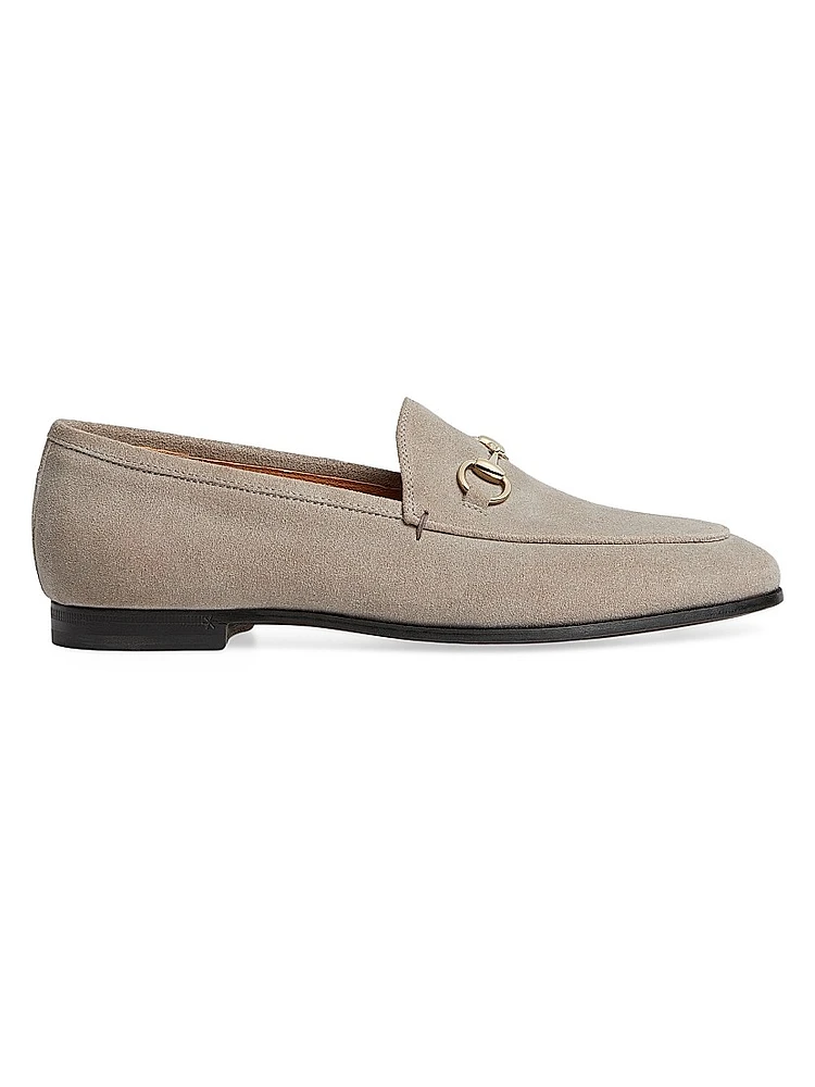 Jordaan Horsebit Suede Loafers