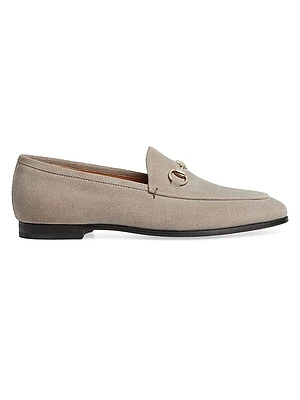 Jordaan Horsebit Suede Loafers