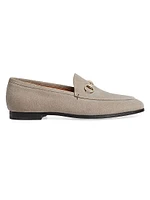 Jordaan Horsebit Suede Loafers