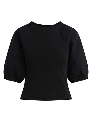 Lila Cotton Top