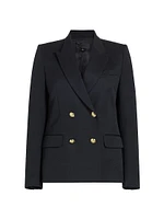 Veda Wool Double-Breasted Jacket