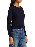 Oriana Wool Crewneck Sweater