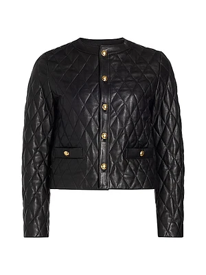 Amy Quilted Leather Jacket