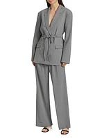 Leighton Pinstriped Pants