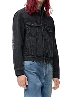 Anagram Logo Denim Jacket