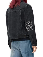 Anagram Logo Denim Jacket