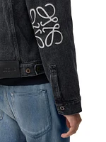 Anagram Logo Denim Jacket