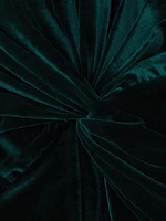 Stretch-Velvet Sleeveless Column Gown