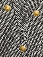 Riva Tweed Double-Breasted Blazer