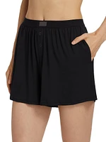 Rib-Knit T-Shirt & Shorts Set
